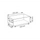 Lossa WB-120-M Плетеная корзина WasserKRAFT