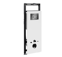 Salm 27TLT.010.ME.WH.PB01 Система инсталляции для унитазов WasserKRAFT