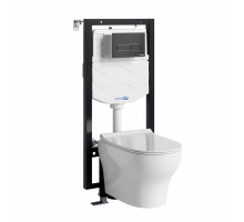 Фильс (Vils) 56TLT.010.ME.MB03.H001 Система инсталяции с унитазом WasserKRAFT