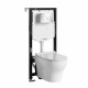 Аллер (Aller) 10TLT.010.ME.CH02.H001 Система инсталяции с унитазом WasserKRAFT