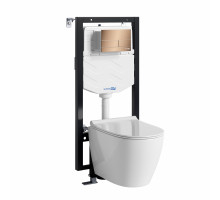 Фильс (Vils) 56TLT.010.ME.RG04.H002 Система инсталляции с унитазом WasserKRAFT