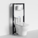 Аллер (Aller) 10TLT.010.ME.CH02.H001 Система инсталяции с унитазом WasserKRAFT