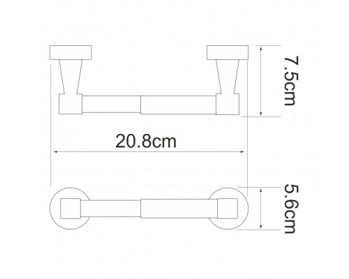 Изен (Isen) K-4022 Держатель туалетной бумаги WasserKRAFT