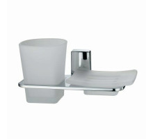 Лайне (Leine) K-5026 Держатель стакана и мыльницы WasserKRAFT