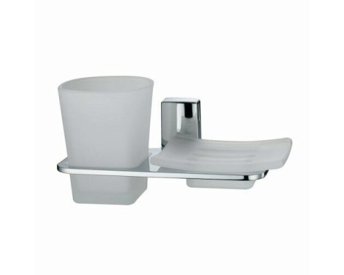 Лайне (Leine) K-5026 Держатель стакана и мыльницы WasserKRAFT