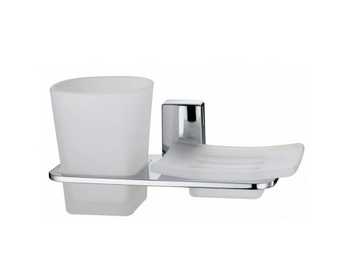 Лайне (Leine) K-5026 Держатель стакана и мыльницы WasserKRAFT
