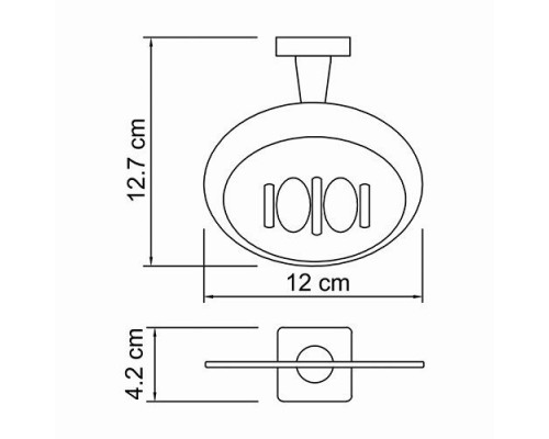 Lippe K-6569 Мыльница решетка WasserKRAFT