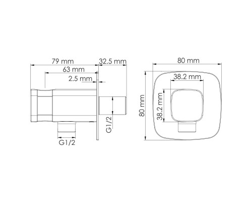A328 Подключение шланга WasserKRAFT