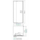 Berkel 48P02 Душевой уголок WasserKRAFT 80x200x80