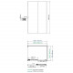Dill 61S35 Душевой уголок WasserKRAFT 140x200x80