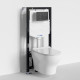 Аллер (Aller) 10TLT.010.ME.MB02.H001 Система инсталяции с унитазом WasserKRAFT