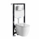 Аллер (Aller) 10TLT.010.ME.CH02.H002 Система инсталляции с унитазом WasserKRAFT