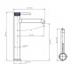 Мюриц (Muritz) 9803HPG Смеситель для раковины WasserKRAFT