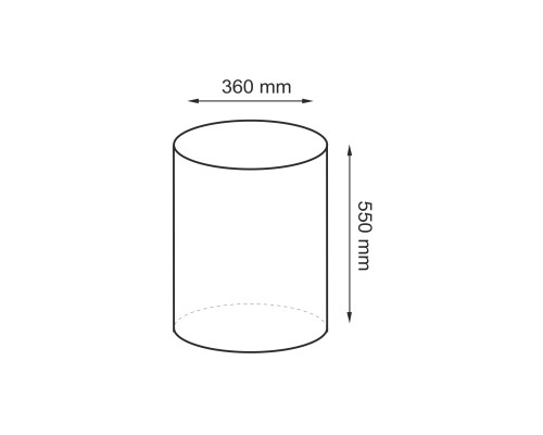 Mosel WB-460-S Корзина для белья WasserKRAFT