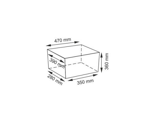 Weser WB-780-L Плетеная корзина WasserKRAFT
