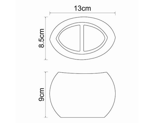 Eider K-33328A Стакан для зубных щеток WasserKRAFT