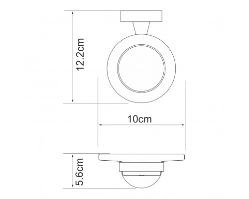 Isen K-4029 Мыльница WasserKRAFT