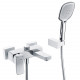 Aller 1061WHITE Смеситель для ванны с коротким изливом WasserKRAFT