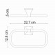Wern K-2560 Держатель полотенец WasserKRAFT