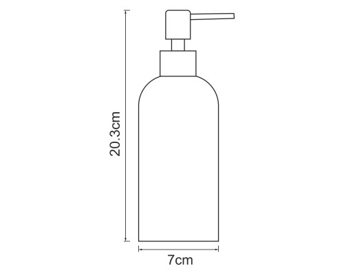 Ниме (Neime) K-1999 Дозатор для жидкого мыла WasserKRAFT