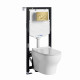 Аллер (Aller) 10TLT.010.ME.MG02.H001 Система инсталяции с унитазом WasserKRAFT