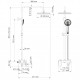 BK17401CB Душевой комплект для набора WasserKRAFT