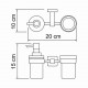 Липпе (Lippe) K-6589 Держатель стакана и дозатора WasserKRAFT