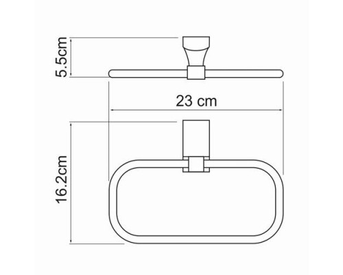 Экстер (Exter) K-5260 Держатель полотенец WasserKRAFT