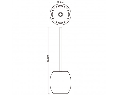 Рувер (Ruwer) K-6727 Щетка для унитаза WasserKRAFT