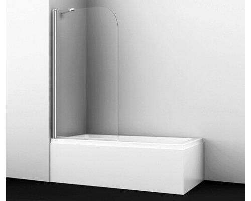 Leine 35P01-80 Fixed Стеклянная шторка на ванну WasserKRAFT 80x140