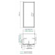 Salm 27I20 Душевой уголок WasserKRAFT 90x200x80