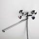 Amper 2902L Смеситель для ванны с длинным изливом WasserKRAFT