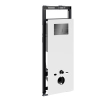 Salm 27TLT.010.ME.WH.PB04 Система инсталляции для унитазов WasserKRAFT