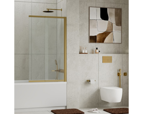 Шунтер (Schunter) 82S02-100 Стеклянная шторка WasserKRAFT