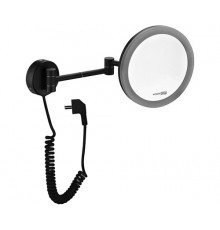K-1004B Зеркало с LED-подсветкой, 3-х кратным увеличением WasserKRAFT
