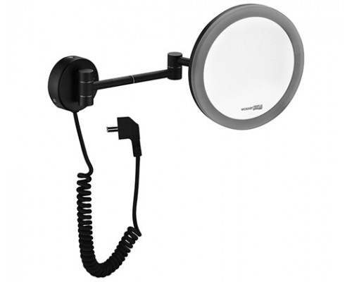K-1004B Зеркало с LED-подсветкой, 3-х кратным увеличением WasserKRAFT