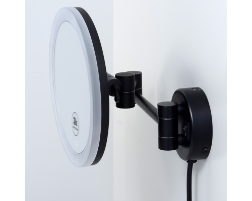 K-1004B Зеркало с LED-подсветкой, 3-х кратным увеличением WasserKRAFT