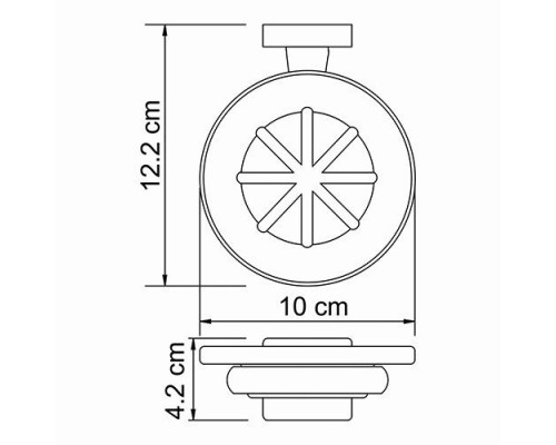 Lippe K-6529 Мыльница WasserKRAFT