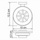 Lippe K-6529 Мыльница WasserKRAFT