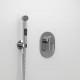 A111856 Встраиваемый комплект для биде со шлангом 100 см WasserKRAFT