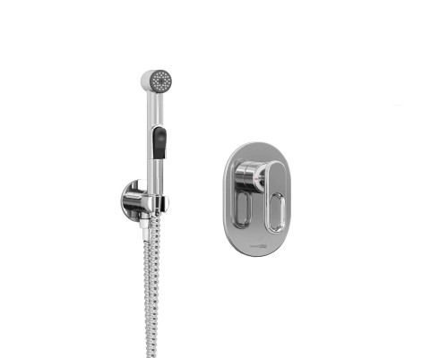 A111856 Встраиваемый комплект для биде со шлангом 100 см WasserKRAFT