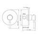 Gollach 3351 Смеситель для душа WasserKRAFT