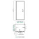 Salm 27I22 Душевой уголок WasserKRAFT 100x200x90