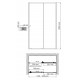 Dill 61S05 Душевая дверь WasserKRAFT 120x200