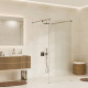 Фехте (Vechte) 60W46BN Душевая перегородка WasserKRAFT