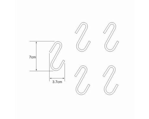 K-415 Комплект из 5 крючков WasserKRAFT