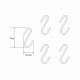 K-415 Комплект из 5 крючков WasserKRAFT