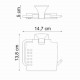Wern K-2525 Держатель туалетной бумаги WasserKRAFT