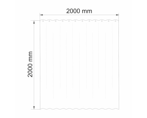 Диль (Dill) SC-39103 Шторка для ванной WasserKRAFT