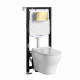 Аллер (Aller) 10TLT.010.ME.PG02.H001 Система инсталяции с унитазом WasserKRAFT